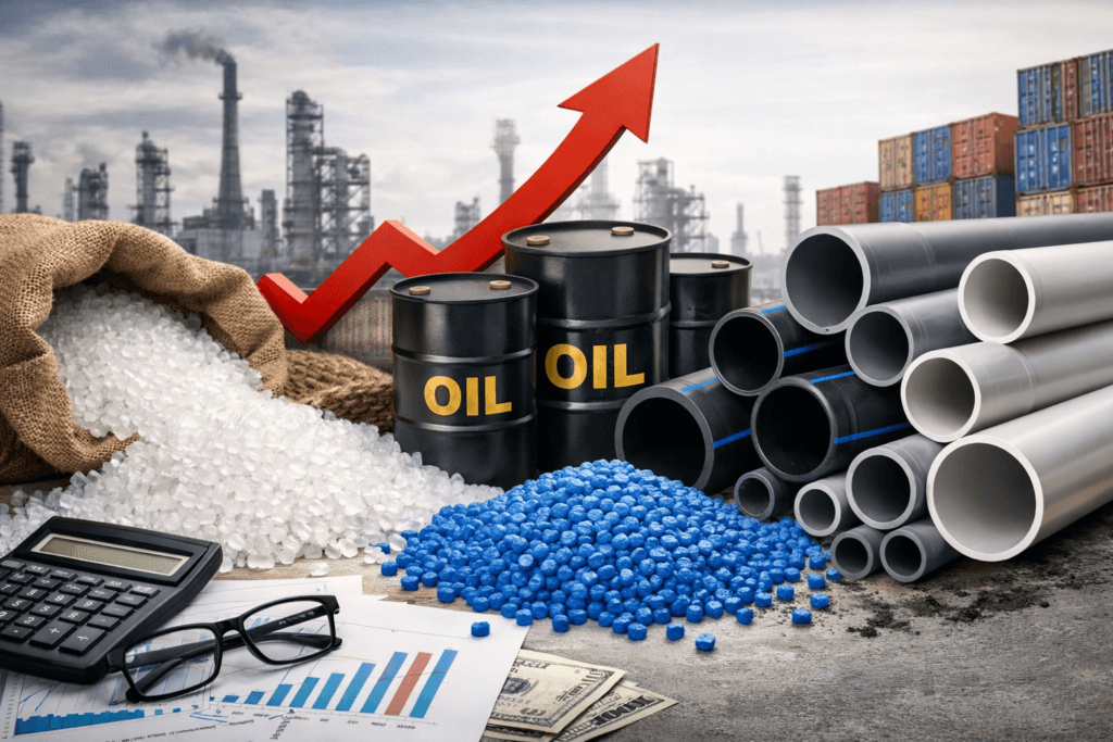 Harga Bahan Baku Plastik Naik, Industri Pipa Ikut.